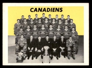 1965-66 Topps - #126 Montreal Canadiens EX *RC10 - Picture 1 of 2