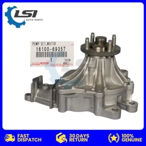 Genuine Toyota Prado 90 120 150 Series KZJ KDJ 1KZ 3.0 Diesel Water Pump +Gasket - Picture 1 of 4