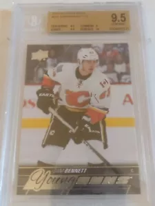 2015-16 cubierta superior Young Guns novato radiocontrol Sam Bennett clasificación BGS 9,5 - Imagen 1 de 1