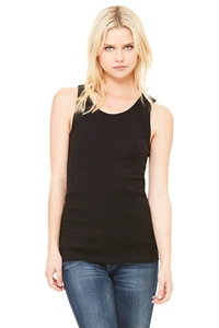 Bella + Canvas 1080 Women's Baby Rib Tank Top - Picture 1 of 3