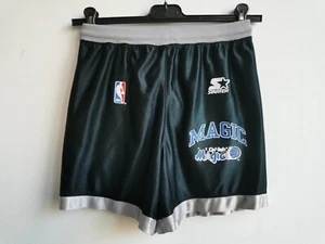 Vintage Starter Orlando Magic NBA Shorts M schwarz-grau NOS - Bild 1 von 4