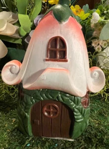 Casa de Muñecas Hadas Jardín Accesorios Hobbit Casa Jardín Flores Mañana Gloria - Imagen 1 de 2