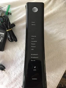 AT&T U-verse Pace 5268AC FXN Internet Wireless Modem Router - Picture 1 of 7