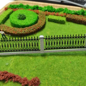 1Set Courtyard Fence HO/OO Scale Miniatures Lot Guardrail Building Sand Table - Picture 1 of 3