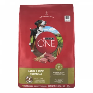 40 LB Purina ONE SmartBlend Lamb & Rice Dry Dog Food - Picture 1 of 6