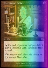 Magic the Gathering MTG Mercadian Atlas (305) Mercadian Masques   NM FOIL