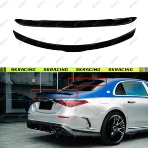Alerón de techo trasero de fibra de carbono/negro brillante para Benz Clase S W223 S500 S580 - Imagen 1 de 40