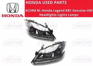 ACURA RL Honda Legend KB1 Genuine HID Headlights Lights Lamps OEM JDM - Picture 1 of 14