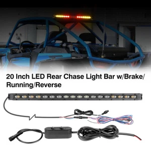 20" LED Traffic Advisor Emergency Chase Strobe Light Bar For Polaris Can-Am RZR - Picture 1 of 10