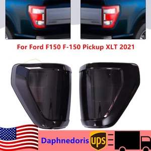 LED Smoked Lens Tail Light Rear Brake Lamp For Ford F150 F-150 Pickup XLT 2021 - Picture 1 of 12