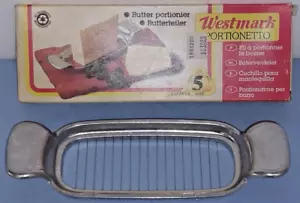 NOS Westmark Portionetto Butter Slicer Portioner Divides Equal Parts W. Germany - Picture 1 of 6