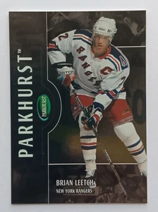 2002-03 Parkhurst Silver Parallel Brian Leetch /50 New York Rangers HOF - Picture 1 of 2