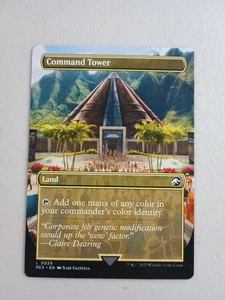 Magic The Gathering Command Tower Borderless Double Sided MTG Jurassic MTG NM - Bild 1 von 2