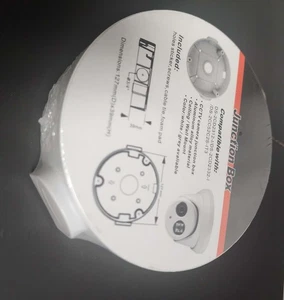 Caja de conexiones base cámara InstallerCCTV 5 pulgadas aluminio para cámara CCTV de seguridad - Imagen 1 de 4