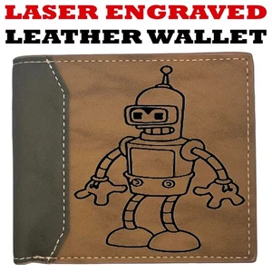 Custom BENDER #4 Wallet - Bifold Leather Wallet - Premium Quality - Picture 1 of 5