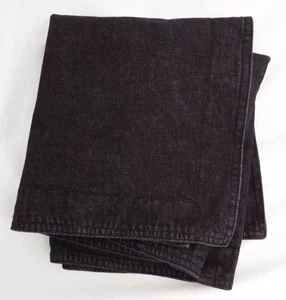 Jeans Ralph Lauren COLD SPRING nero cotone denim king cuscino finta bottoni LRL - Foto 1 di 10