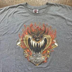 Herren T-Shirt 2XL/3XL Harley Davidson Looney Tunes Tazmanian Devil Engine California - Bild 1 von 8