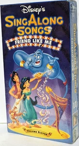 Disney's - Sing Along Songs - Friend Like Me - Aladdin - Vol. 11 - VHS 1993 - Picture 1 of 6
