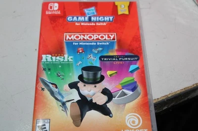 Hasbro Game Night (Switch) Includes Risk, Monopoly and Trivial Pursuit - Image 1 of 3