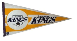 1980's Los Angeles Kings Pennant NHL Full Size - Picture 1 of 7