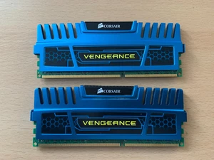 Corsair Vengeance DDR3 RAM 2×8GB 1600MHz | CMZ8GX3M1A1600C10B | Tested | UK - Picture 1 of 2