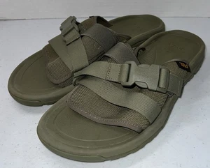 Teva Sandalen Herren Größe 9 olivgrün Hurricane Verge Strand Slipper Schuhe Wandern - Bild 1 von 7