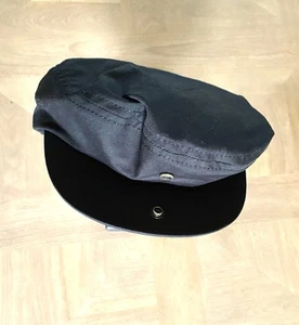 NWT STETSON Men’s Paperboy Golf Water Repellent Black Hat Cap Medium 21” - Picture 1 of 8