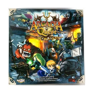 CMON Board Games Arcadia Quest w/Wooden Insert Fair/EX - Picture 1 of 2