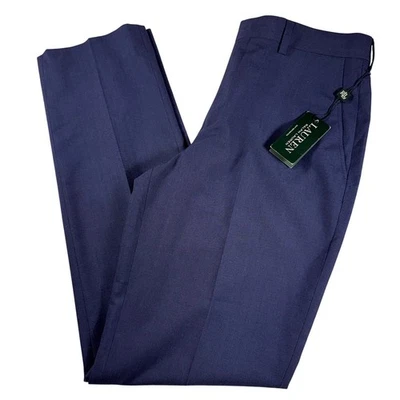 Lauren Ralph Lauren Niños Azul Vestido Pantalones Bedgemont Traje Separado 16R 28W Nuevo Foto 1 de 4