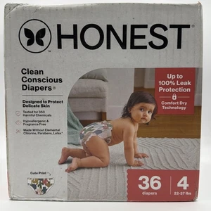 The Honest Company Clean Conscious Einwegwindeln - Ocean Bottoms & Chilly - Bild 1 von 3