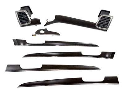 2011-2020 JEEP GRAND CHEROKEE ДЕРЕВЯННАЯ ПРИБОРНАЯ ПАНЕЛЬ ДВЕРЬ ОТДЕЛКА ДЕРЕВЯННОЕ СЕДЛО КОРИЧНЕВЫЙ КОМПЛЕКТ OEM - Изображение 1 из 4