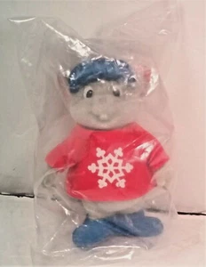 .Disney's Gris Fieltro Ratón Bajo Navidad Adorno Nuevo Sellado - Imagen 1 de 4
