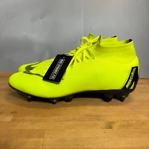Nike Superfly 6 Elite SG Anti-Clog Volt Green Black (AH7366-702) Size 11.5 - Picture 1 of 14