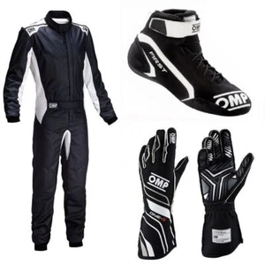 GO KART RACING SUIT CIK FIA LEVEL2 KARTING SUIT WITH GLOVES AND BOOTS - Bild 1 von 4