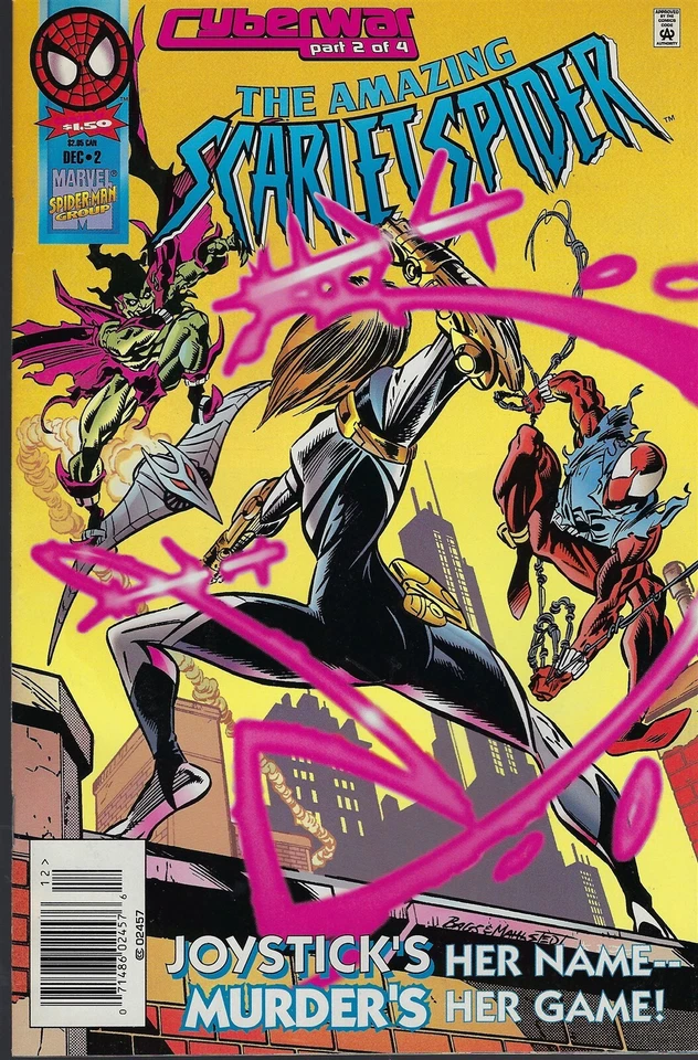 The Amazing Scarlet Spider(Marvel-1995)#2 Ben Reilly(Parker-Clone)-(8.5) - Image 1 of 1