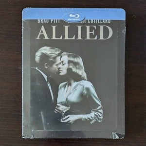 ALLIED con Brad Pitt STEELBOOK BLU RAY SIGILLATO EDIZIONE ITALIANA - Foto 1 di 2