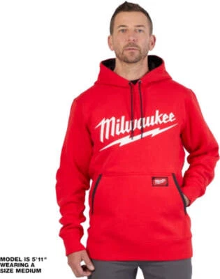 FREEDOM TOOLS LLC Milwaukee 352R FREEFLEX™ Red Pullover Hoodie - Logo