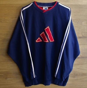 ADIDAS VINTAGE SWEATSHIRT EQUIPMENT LONG SLEEVE JERSEY SIZE L - Picture 1 of 5