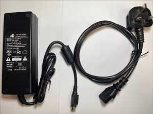 12 V AC-DC Adapter für Netgear RN10400-100EUS festplattenlos ReadyNAS 104 4 Einschübe Netzwerk - Bild 1 von 10
