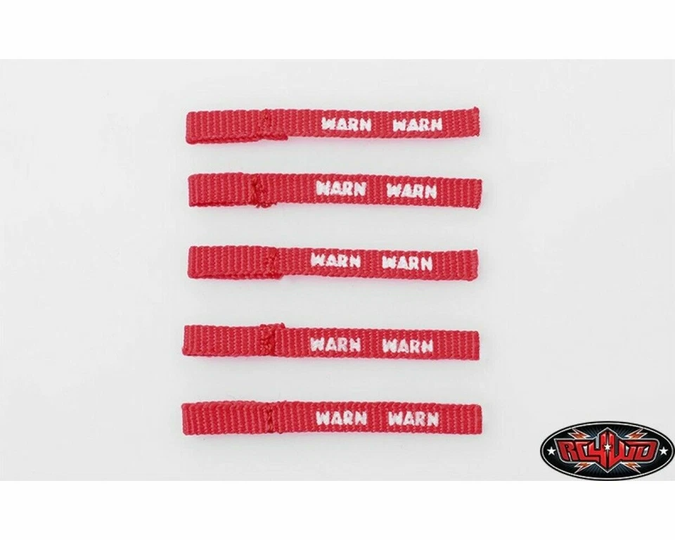 RC4 ZS 1660  RC4WD  Warn Winch Pull Tags für Seilwinde Warnung  NEU in OVP - Bild 1 von 4