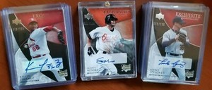 2007 Exquisite Rookie Signatures AUTO #'d /235 Complete Set / You Pick the Card