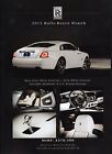 2015 Rolls-Royce Wraith Arctic White Original Print Ad