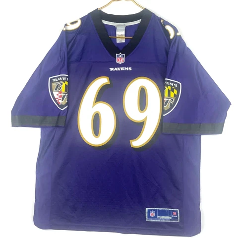 Baltimore Ravens Jack Cornell Nfl Pro Line Jersey Size Large Purple Nfl Cover