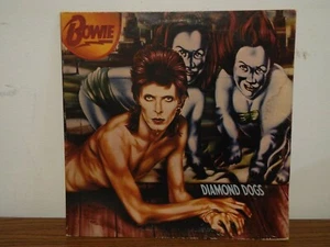 DAVID BOWIE DIAMOND DOGS 1974 ROCK LP VINYL ALBUM - Picture 1 of 5