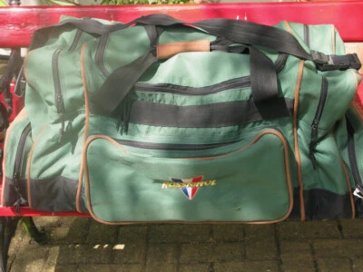 Bolso de deportes de invierno Rossignol extra grande verde con adornos de cuero Foto 1 de 4