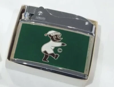 RARO Encendedor Vintage Travel Lodge Motel Oso Dormitorio TOBACCIANA Único Foto 1 de 4