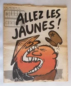CHARLIE HEBDO N° 433 - 1 mars 1979 - Allez les jaunes ! REISER CABU WOLINSKI - Picture 1 of 2
