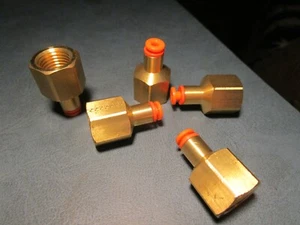 (5) 1/8" Tube x 1/4" F NPT Straight Connector - Picture 1 of 2