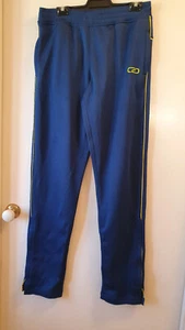 Coast 2 Coast size 14 track pants in navy with yellow trim - Picture 1 of 14