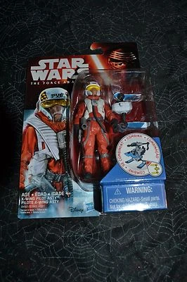 2015 STAR WARS THE FORCE AWAKENS X-WING PILOT ASTY 3.75 " ACTION FIGURE - Image 1 of 2